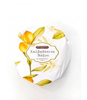 Halvadopita - nugat z prażonymi migdałami i cytronem