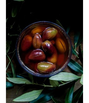 oliwki z krety kalamata w occie z pestką