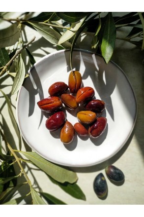 oliwki z krety kalamata w occie z pestką 2