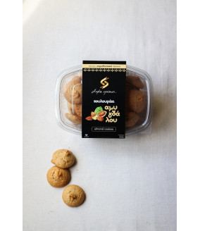 Ciastka z migdałami, ręcznie robione, naturalne Koulourakia z Krety