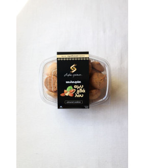 Ciastka z migdałami, ręcznie robione, naturalne Koulourakia z Krety