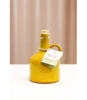 oliwa polikala niefiltrowana ceramika z krety z grecji od rolnika oliwa z oliwek poli kala cytrynowy żółty
