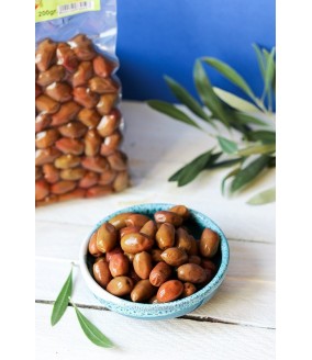 polikala oliwki kalamata w occie z czerwonego wina zielone pakowane próżniowo