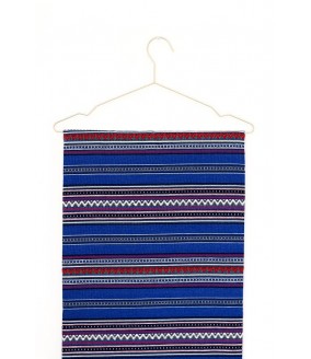 Tkany obrus z Krety polikala, ręcznie robiony obrus, ręcznie tkany tradycyjny obrus z Krety, z Grecji