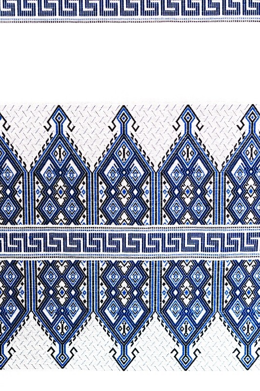 Tkany obrus z Krety polikala, ręcznie robiony obrus, ręcznie tkany tradycyjny obrus z Krety, z Grecji