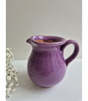 Dzbanek mlecznik "Fioletowy". Ręcznie robiona ceramika z Krety, 102