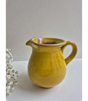 Dzbanek mlecznik "Żółty". Ręcznie robiona ceramika z Krety, 103