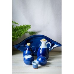 polikala.com ceramika z Krety, Laventzakis ceramics, kolor: kobalt