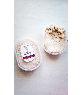 Chałwa grecka z orzeszkami ziemnymi, ręcznie robiona prawdziwa chałwa, 400g