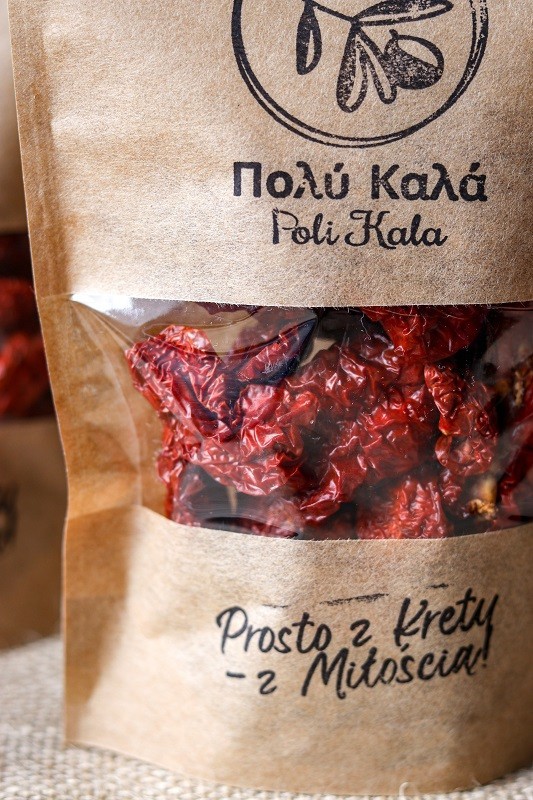 oliwa z krety suszone pomidory z Grecji polikala