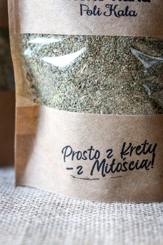 Oliwa z Krety polikala, suszony majeranek z Krety 50g