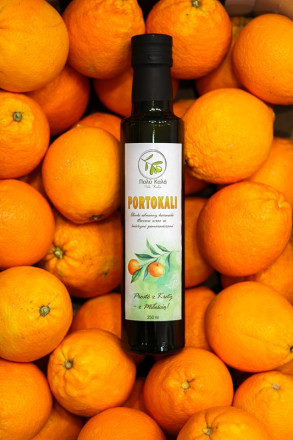 portokali oliwa z pomarańczą pomarańczowa oliwa z krety niefiltrowana polikala z grecji poli kala oliwa z oliwek