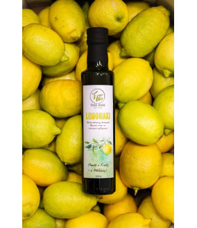 LEMONAKI - TŁOCZONA Z CYTRYNAMI Niefiltrowana Oliwa Extra Virgin Poli Kala, 250 ml, zbiór 2025, Chania
