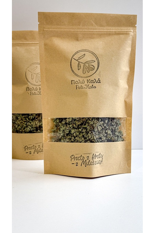 Oliwa z Krety polikala, dzikie oregano, oregano z Krety 50g, zioła z Krety, zioła z Grecji