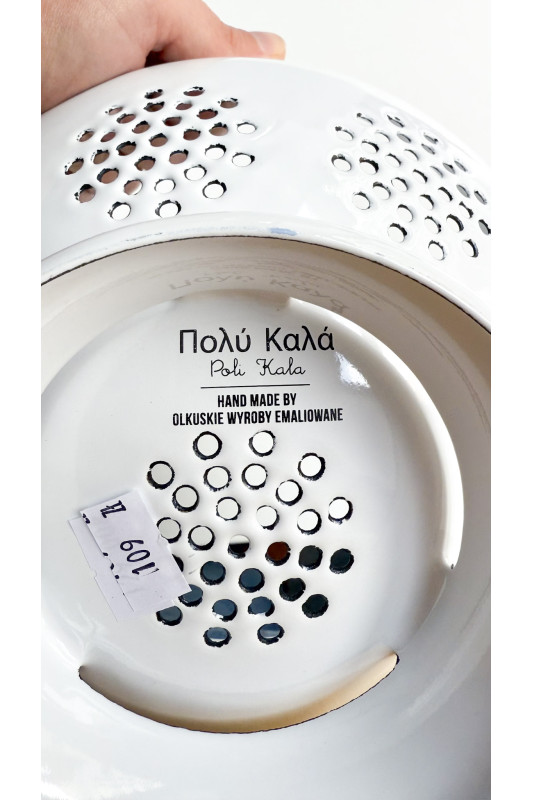 poli kala emalia ręcznie robiona oliwa z krety