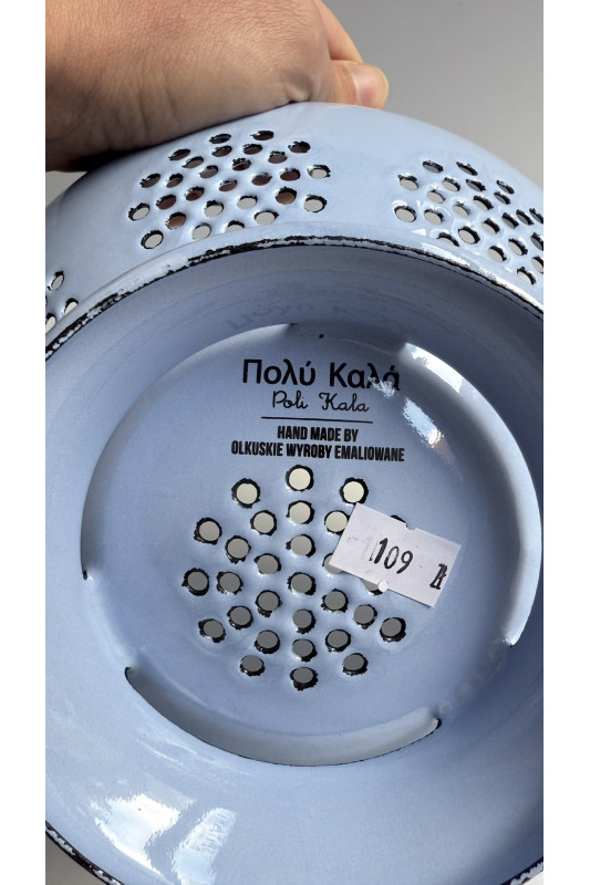 poli kala emalia ręcznie robiona oliwa z krety
