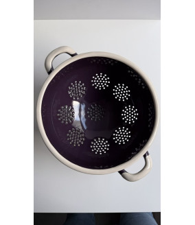 Durszlak na nóżce bakłażan