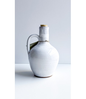 Niefiltrowana Oliwa Extra Virgin Poli Kala w ceramicznej butelce - BIAŁY, zbiór 2025, LIMITOWANA, 500 ml