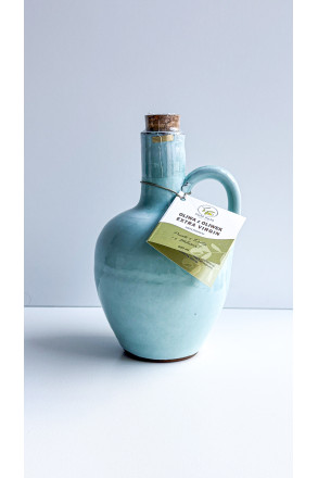Niefiltrowana Oliwa Extra Virgin Poli Kala w ceramicznej butelce - BIAŁY, zbiór 2025, LIMITOWANA, 500 ml