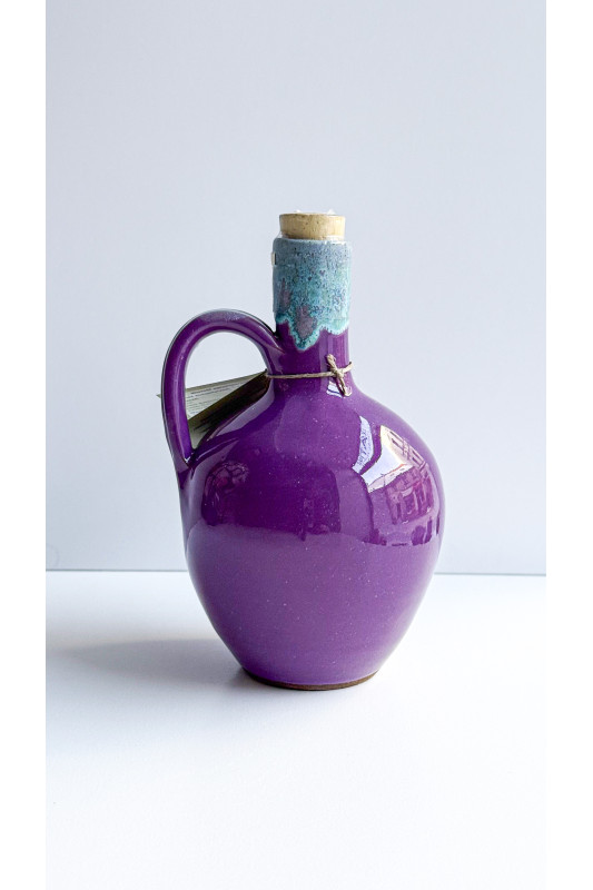 Niefiltrowana Oliwa Extra Virgin Poli Kala w ceramicznej butelce - BIAŁY, zbiór 2025, LIMITOWANA, 500 ml