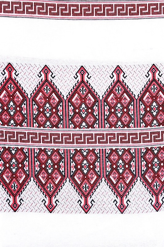 Tkany obrus z Krety polikala, ręcznie robiony obrus, ręcznie tkany tradycyjny obrus z Krety, z Grecji