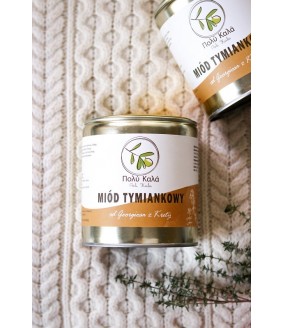 miód tymiankowy z Krety, miód z Grecji, grecki miód, miody z Krety, miód tymiankowy, zdrowy miód, dobry miód, naturalny miód