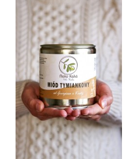miód tymiankowy z Krety, miód z Grecji, grecki miód, miody z Krety, miód tymiankowy, zdrowy miód, dobry miód, naturalny miód